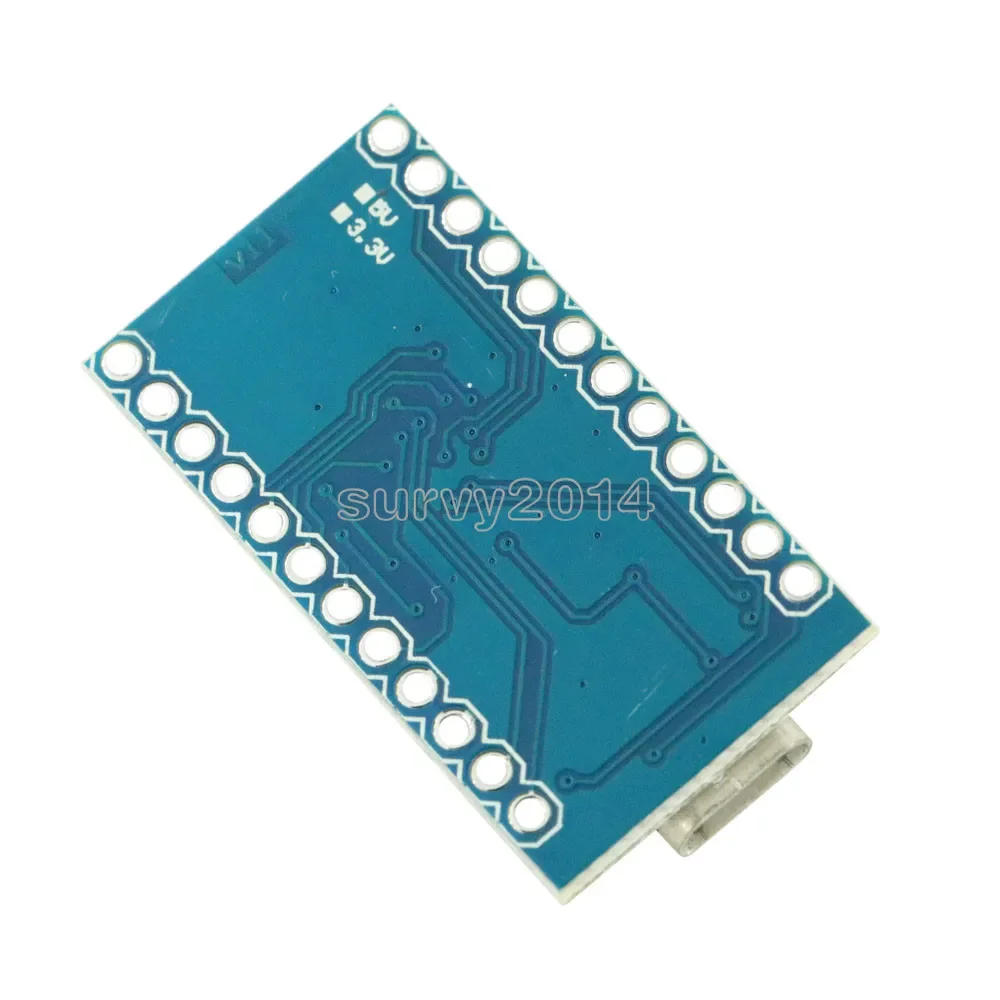 Pro Micro ATmega32U4 5V 16MHz Replace ATmega328 For Arduino Pro Mini With 2 Row Pin Header For Leonardo Mini Usb Interface