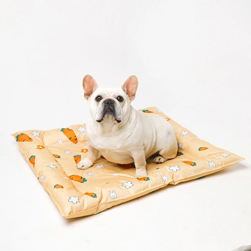 

Охлаждающий гелевый коврик для домашних питомцев, самоохлаждающиеся коврики с принтом, подстилка для льда, коврики для сна для собак, кошек, собак