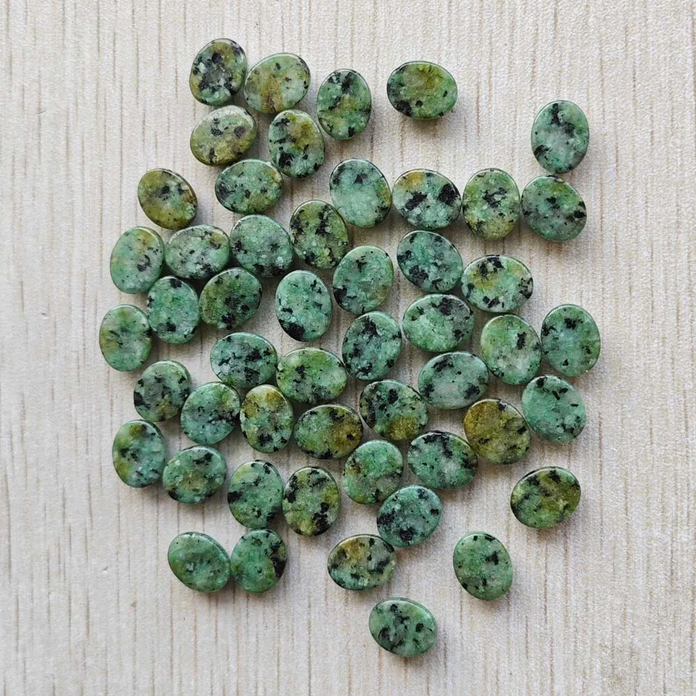 Fashion good quality natural African pine Oval CABOCHON 8x10mm beads charms for jewelry making wholesale 50pcs/lot free shipping
