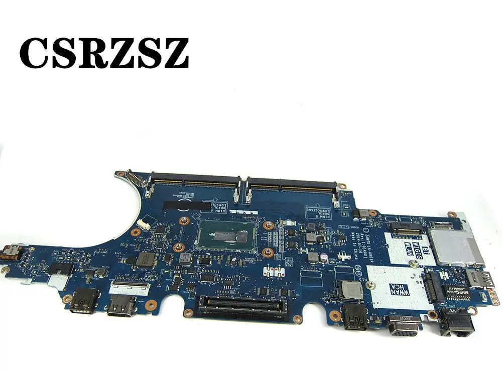 CSRZSZ  For Dell Latitude 5450 E5450 Laptop motherboard with CPU i3-4030u  ZAM70 LA-A901P Test all functions 100%