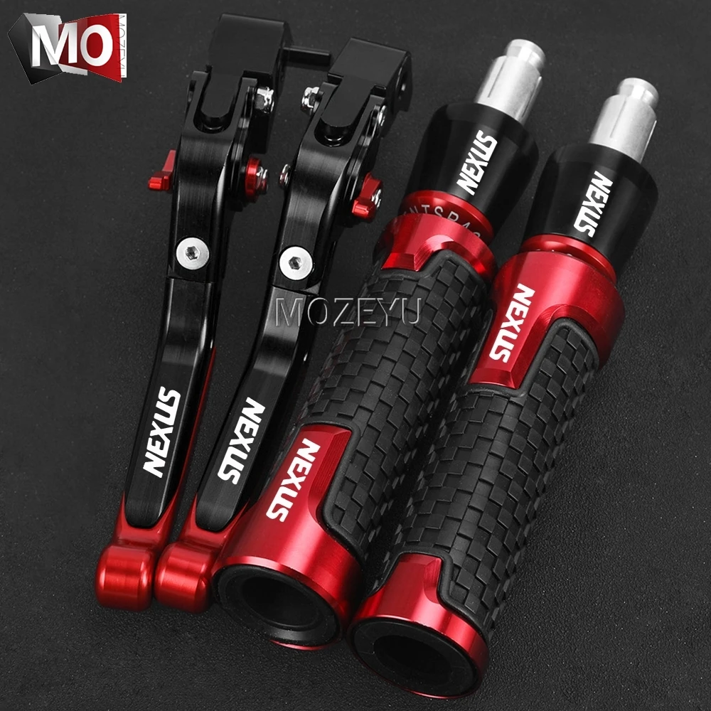 

For honda Nexus 125 250 300 E3 Motorcycle Adjustable Brake Clutch Levers Handlebar grips Hand ends Nexus125 Nexus250 Nexus300