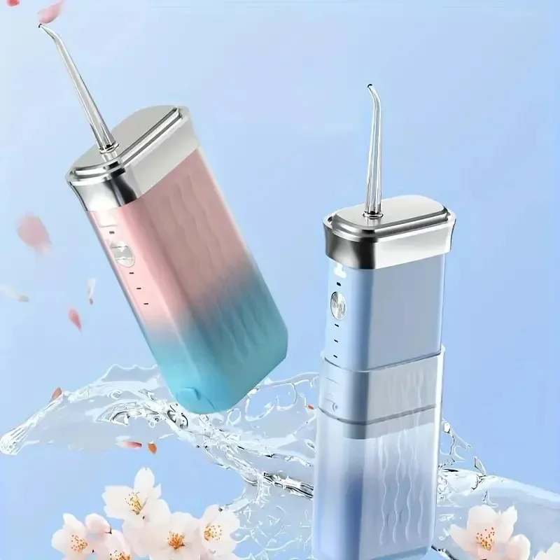 Oral Irrigator, Portable Rechargeable Powerful Battery Life Water Teeth Cleaning Stick For Home Travel,Water Flosser Teeth Pick