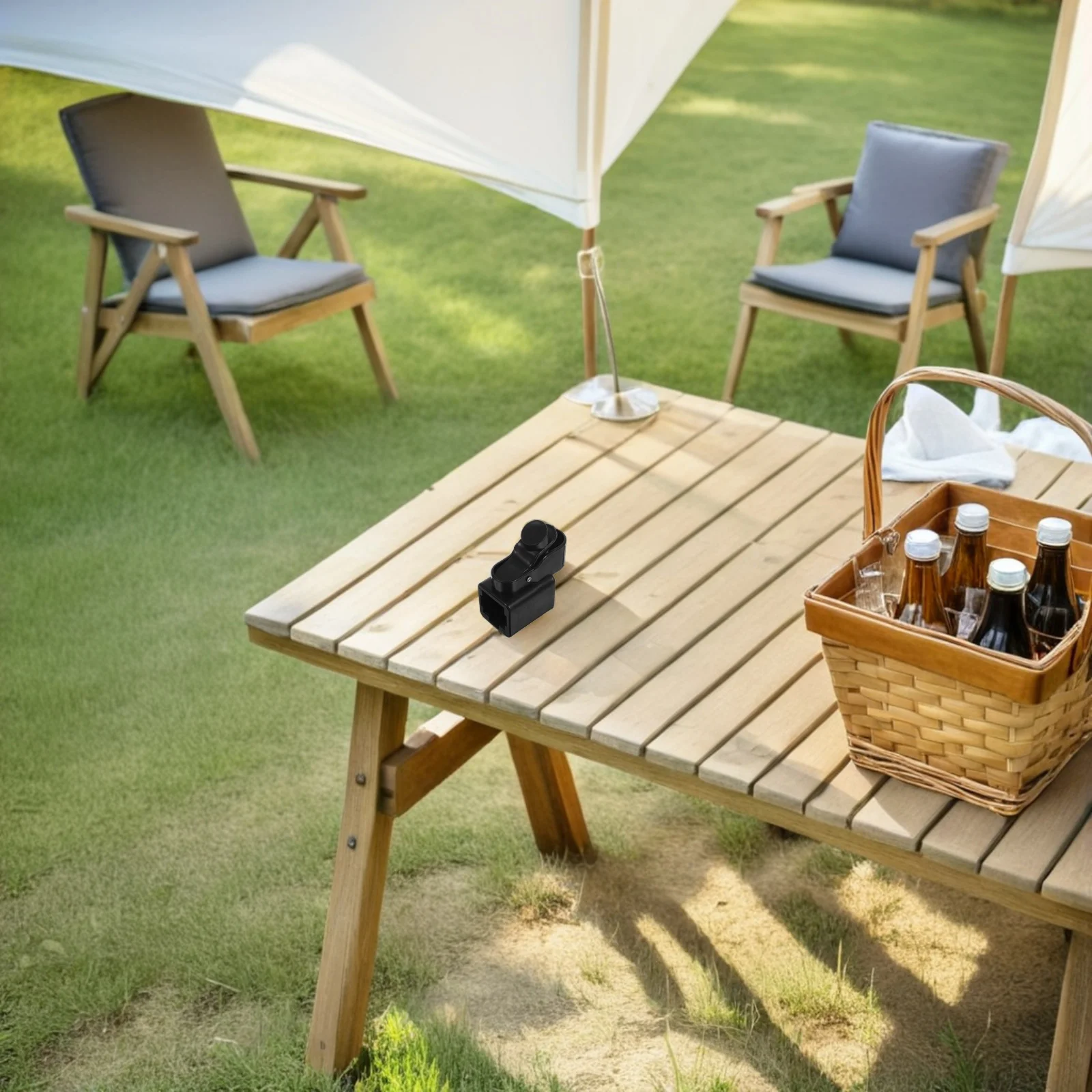 

6Pcs Automatic Canopy Leg Switch Part - Sturdy Sun Shelter Pole Connector for Portable Camping Hiking Backpacking Use