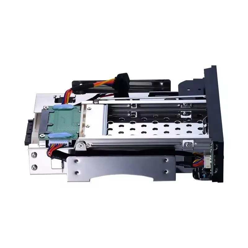 Optical drive hard disk rack 2.5/3 inch double-layer hard disk reading box supports hot-swappable computer with L E D