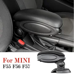 Car Central Control Armrest ABS Leather Box For BMW MINI Car Armrest Storage Box Car Modification Accessories F55 F56 F57