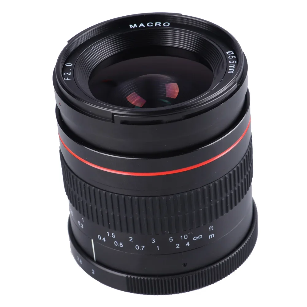 Lightdow ręczne ustawianie ostrości 35mm F2.0 stała gęstość wiązki obiektyw obiektyw do Nikon pełnoklatkowy D850 D7300 D7100 D750 D610 D3400 D5200 D90 obiektyw makro