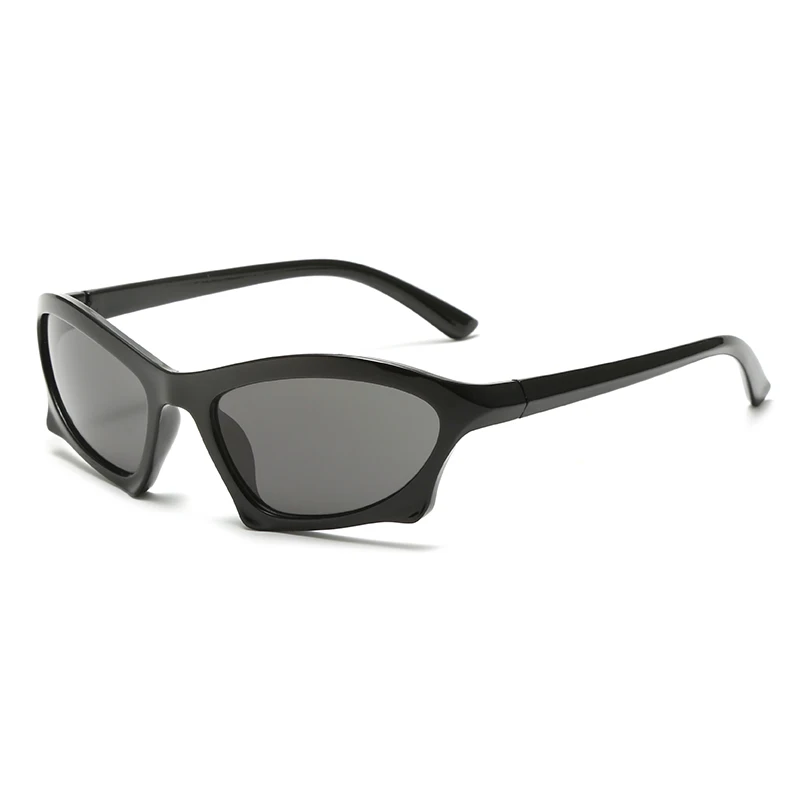Cycling Fashion Punk Sunglasses Women New 2000\'S Y2K Sports Sun Glasses Goggle Men Trends Polygon Eyeglasses Wrap Around Shades