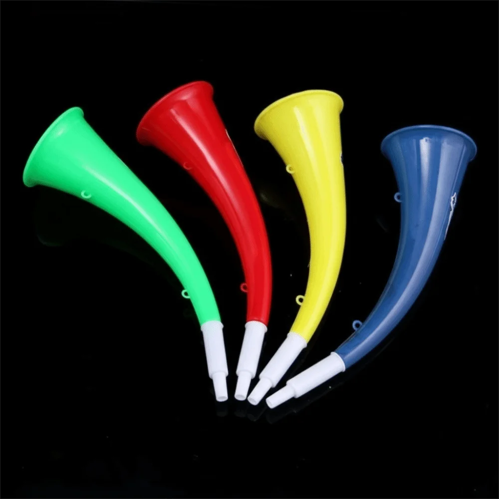 Loud Portable Vuvuzela 27.5cm with Lanyard Trumpet Toy Random Color Stadium Horn Sports Events Fan Cheering Props
