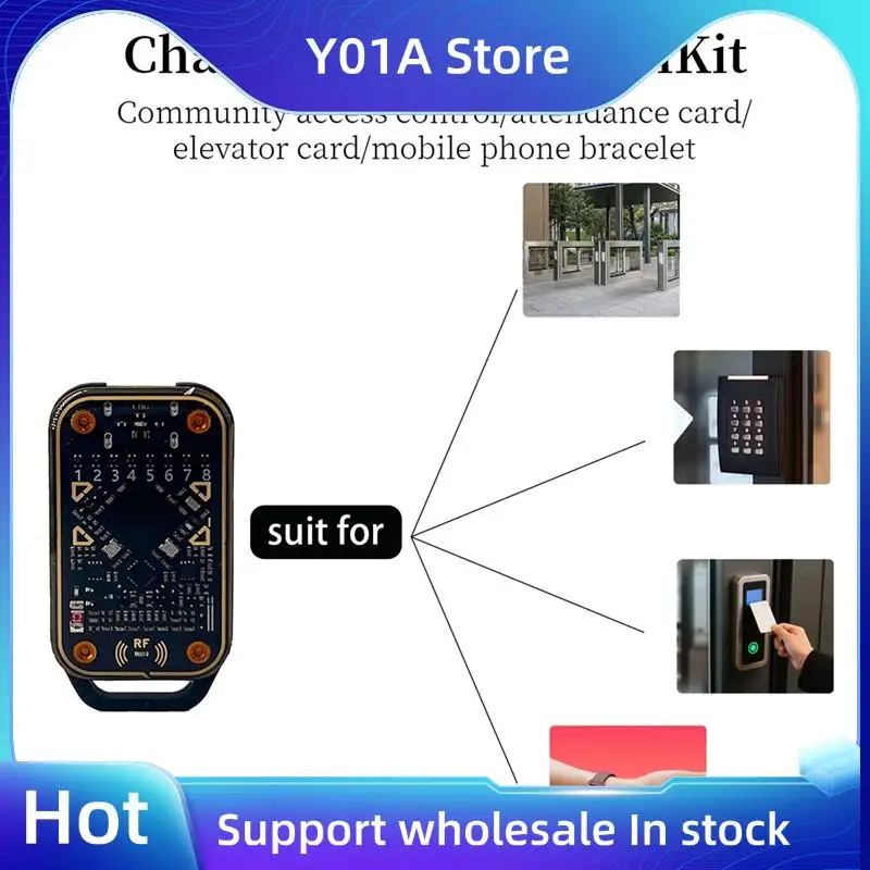 

Y01A RFID Chameleon Ultra Detection Card Compatible With NFC Read Writer ID IC Reader Tag Copyer