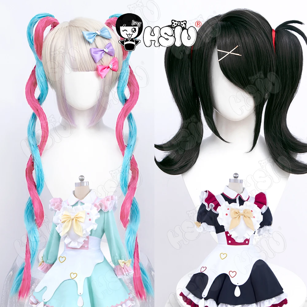 

Needy girl Maid suit Cosplay Costume Wig Fiber synthetic wig 「HSIU 」 Game needy girl overdose Cosplay Costume Wig