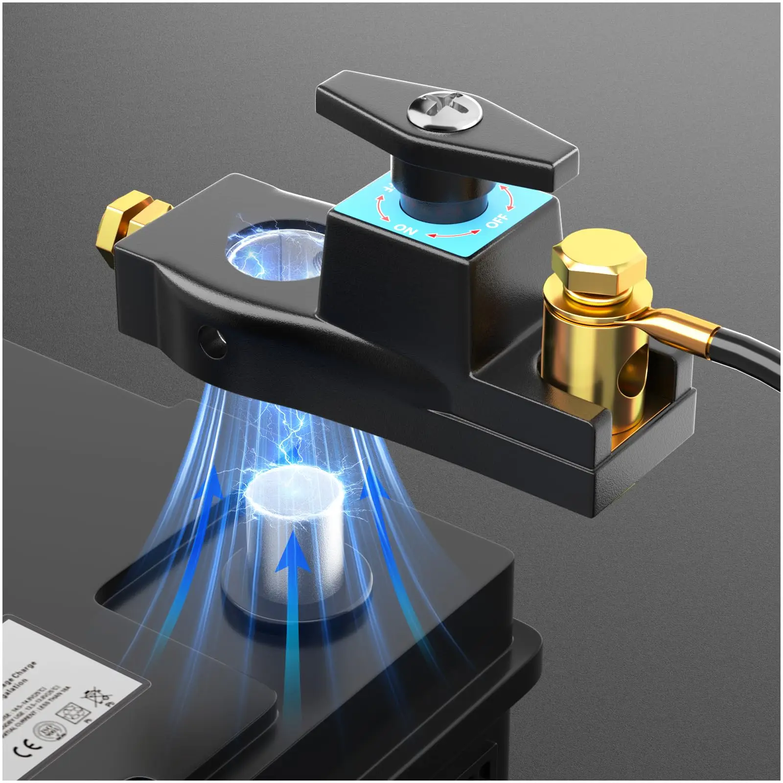 

Universal Car Battery Disconnect Switch Isolator Power Cut Off Kill Switches For RV ATV Boat Car Truck Auto Yacht