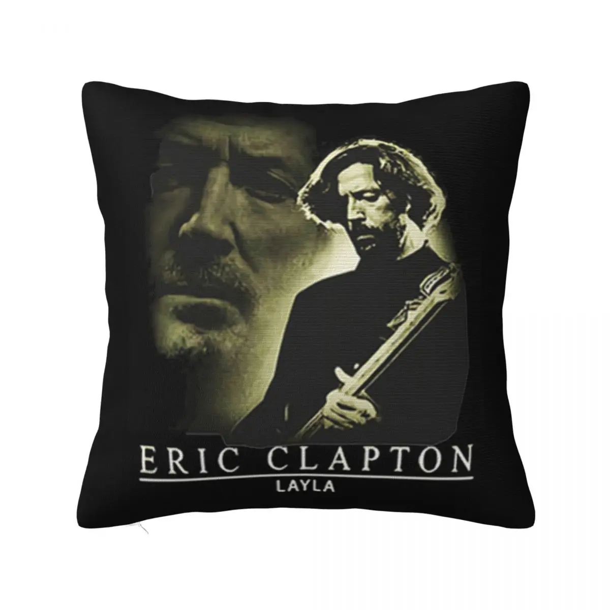 Eric Clapton Layla Classic Normal Text Pillowcase Cushion Kid Pillowcase Cushion Home Decor Customizable