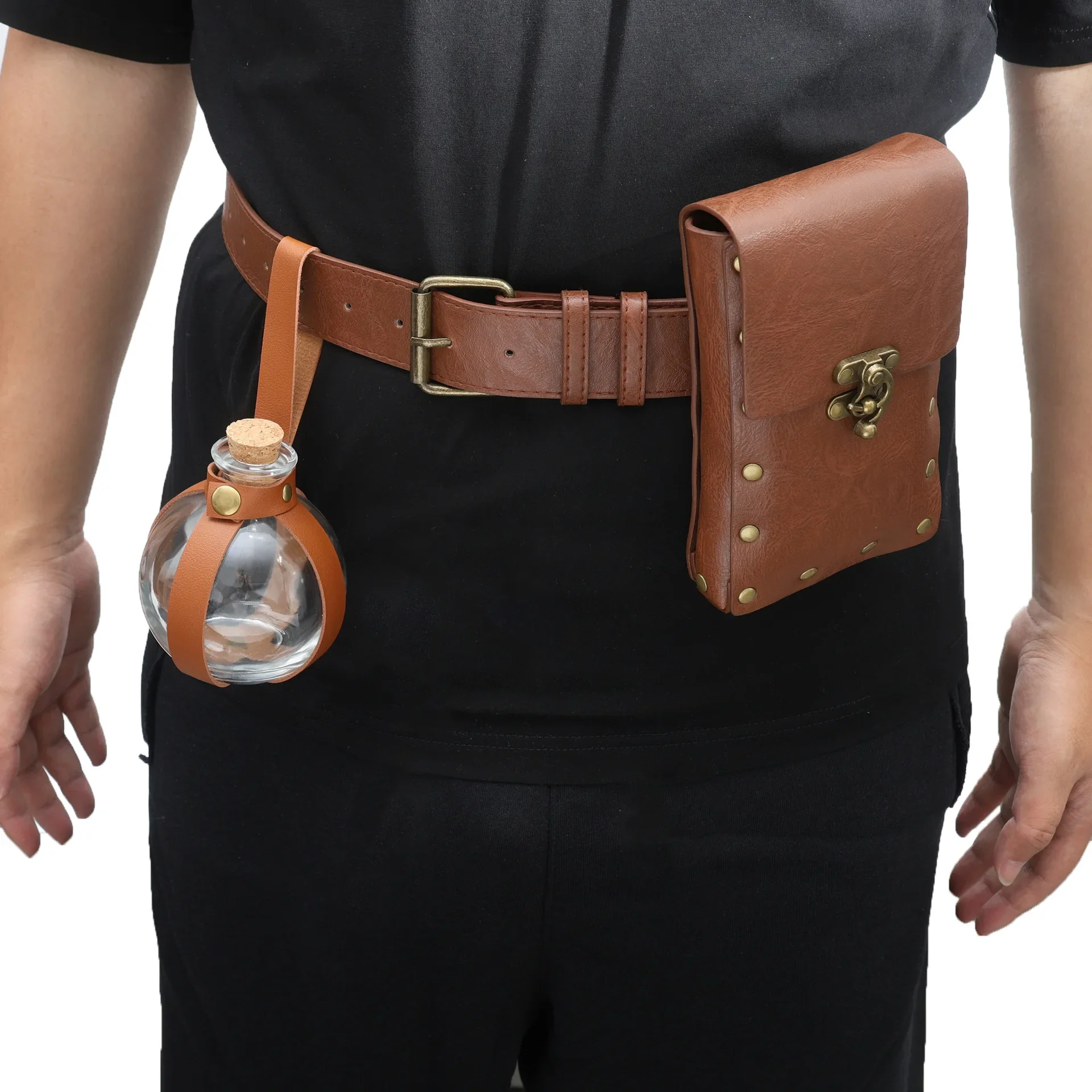 هالوين القرون الوسطى خمر المرأة دراجة نارية حقيبة البخار فاسق الرجعية السيدات الدعائم الإكسسوارات الملابس التكميلية