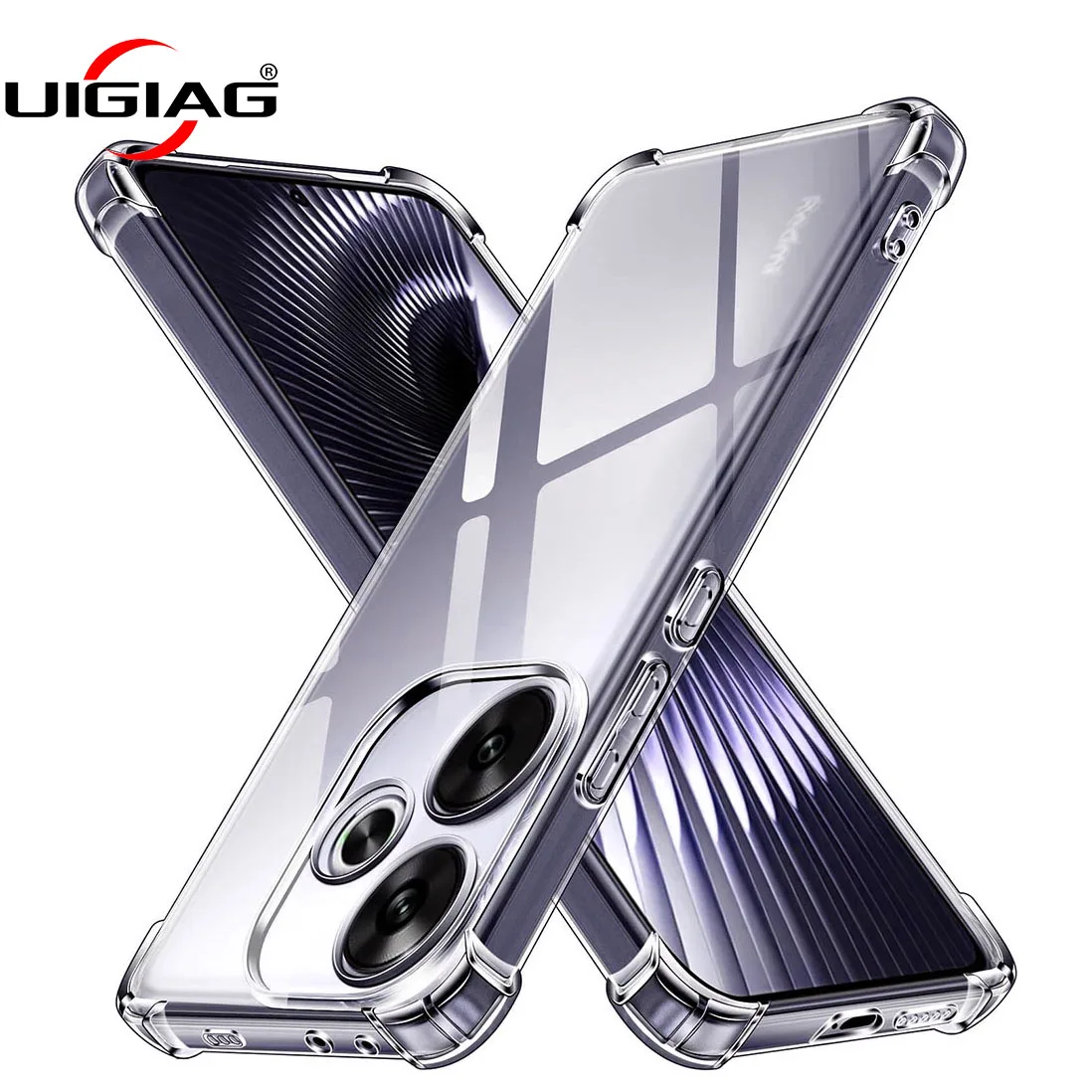 Shockproof Silicone Soft Clear Case For Xiaomi Poco F6 F5 F4 F3 X6 X5 X4 X3 GT M6 M4 M3 Pro 4G 5G Ultra Thin Clear Shell Cover