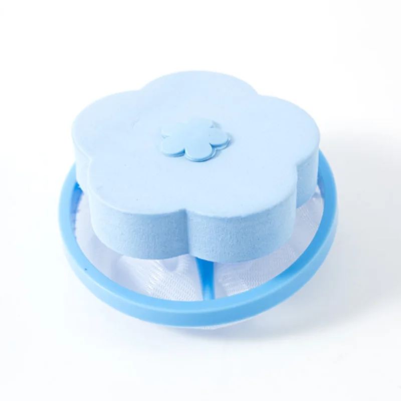 Washing Machine Filter Net Bag Plum-blossom Washing Ball Hair Filter Hair Remover Dander Washing Decontamination Cleaning image 4
