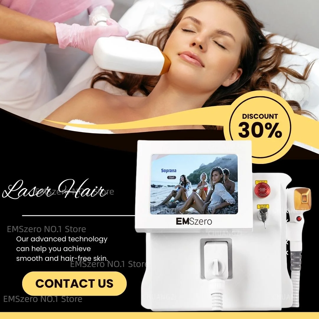 

Latest Bestselling Professional 3000W Ce Certified Diode Laser 755 808 1064Nm Hair Removal Machine 808 Diode Laser