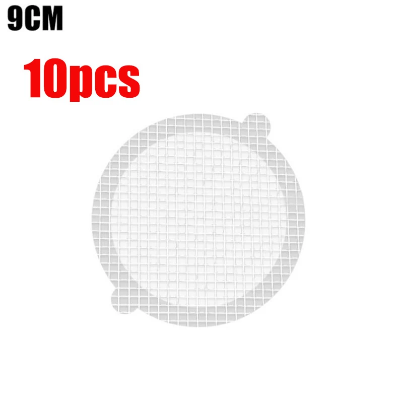 10-30pcs Round Disposable Floor Drain Sticker Shower Bathroom Bathing Shower Hair Stoppers Filter Net Home Supply Cleaning Tools view 6