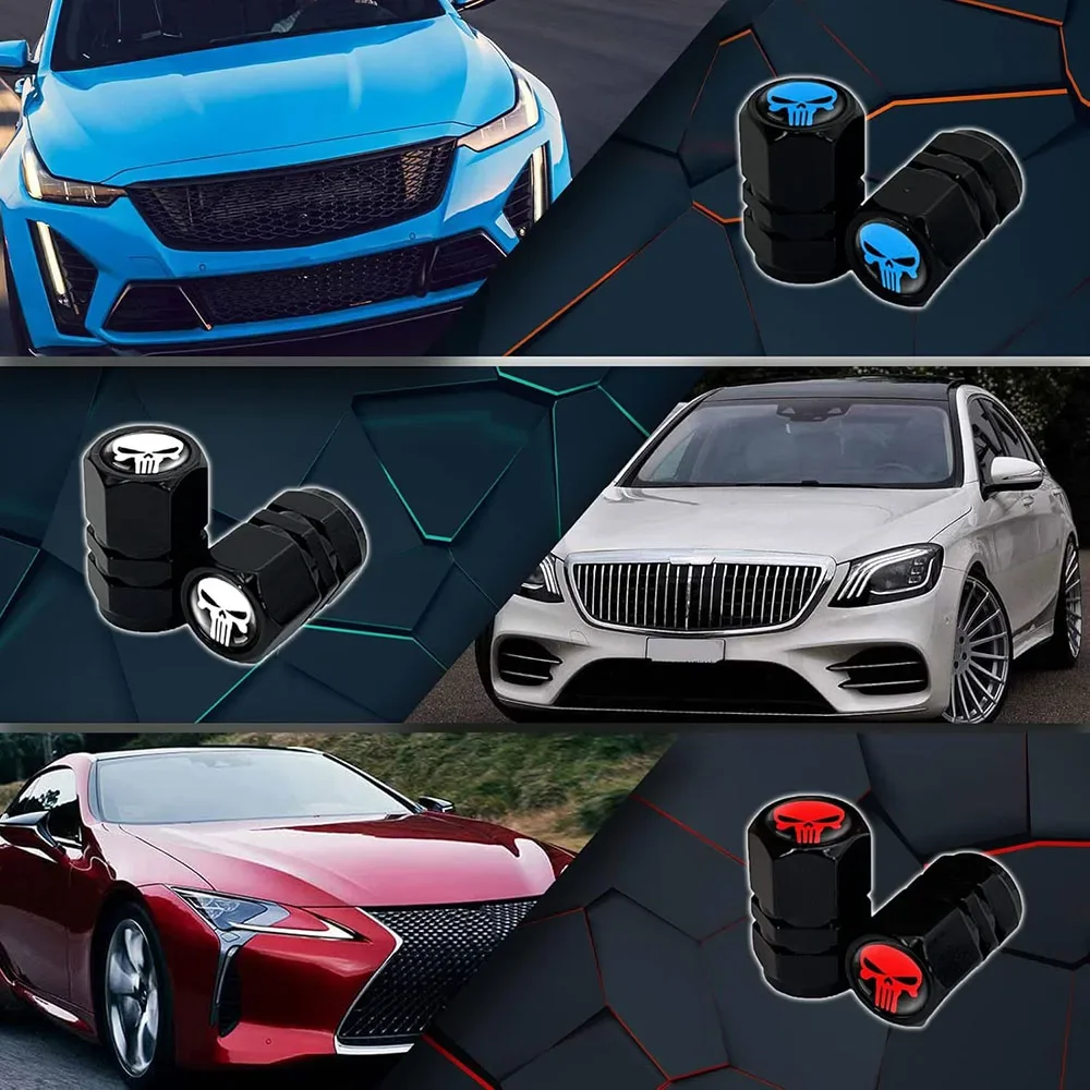 

4 шт. колпачки для штока клапана шин, универсальные пылезащитные чехлы для воздушных клапанов автомобильных колес для автомобилей, грузовиков, внедорожников, велосипедов и мотоциклов Amagi