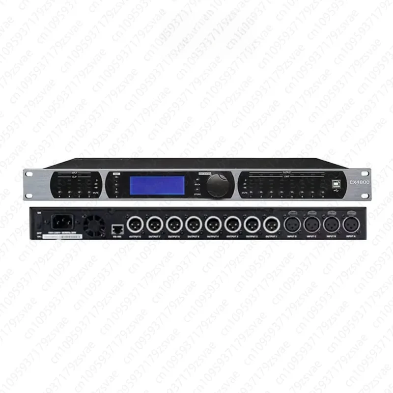 CX4800 4-in-8-out Pro Audio Driven Speaker Processor for Stage and Conference