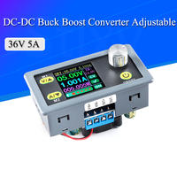 WZ3605E DC DC Buck Boost Converter CC CV 36V 5A Power Module Adjustable Regulated laboratory power supply Voltmeter ammeter