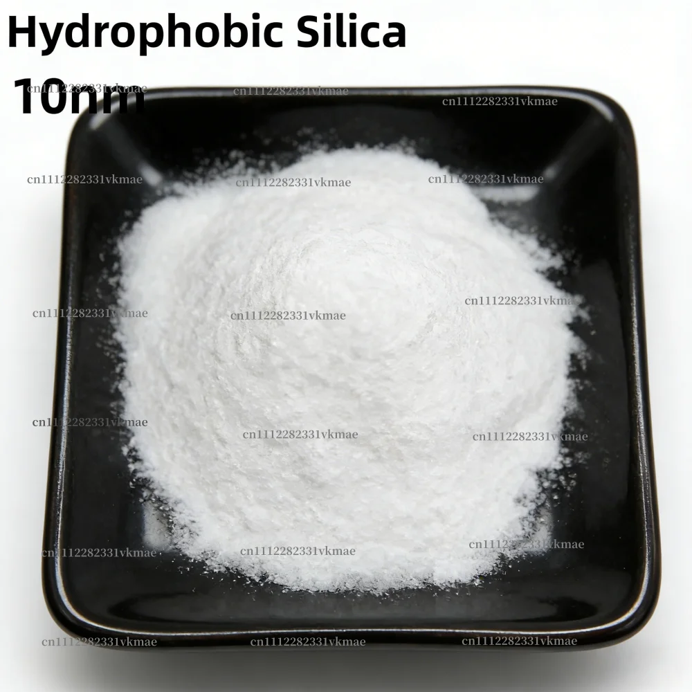 Hydrophobic Silica Powder - 10nm / nanometers, purity 99.8%, nano-coating, polish silica particles SiO2