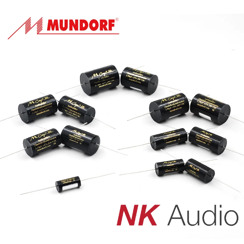 2pcs/lot German MUNDORF Audiophiler Zinnfolienkondensator MCap ZN Classic series audio Tin Foil Capacitors free shipping