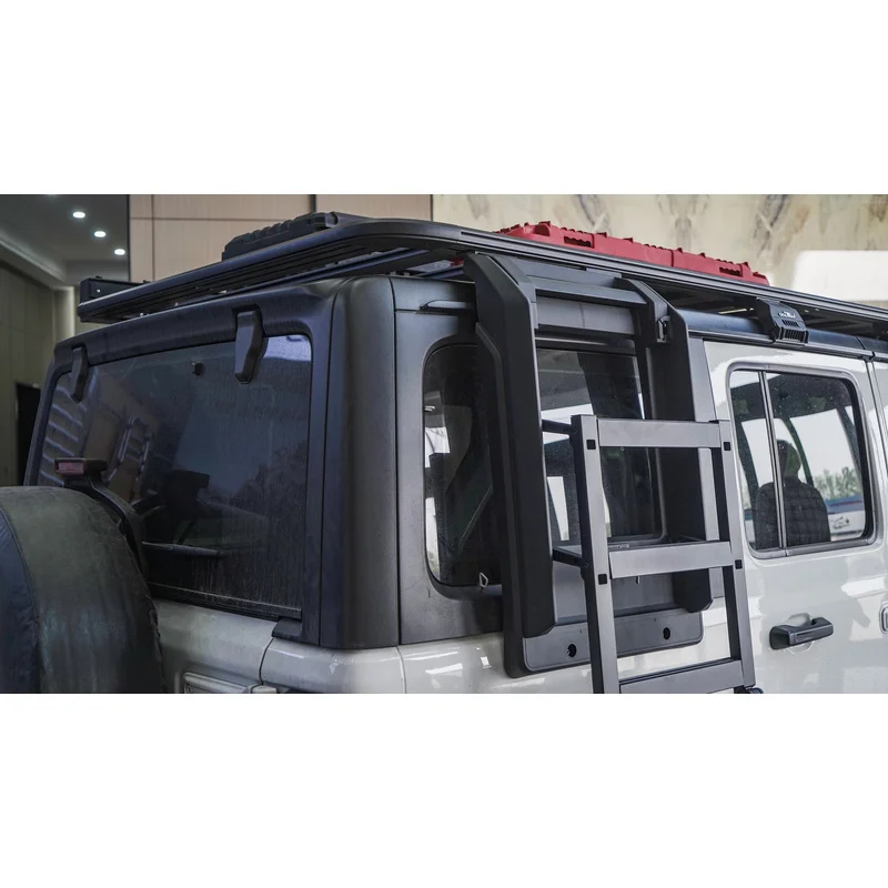 HIGH QUALITY CAR RACK ROOF PLATFORM LADDER SIDE CER BOX EXPAND BOARDS