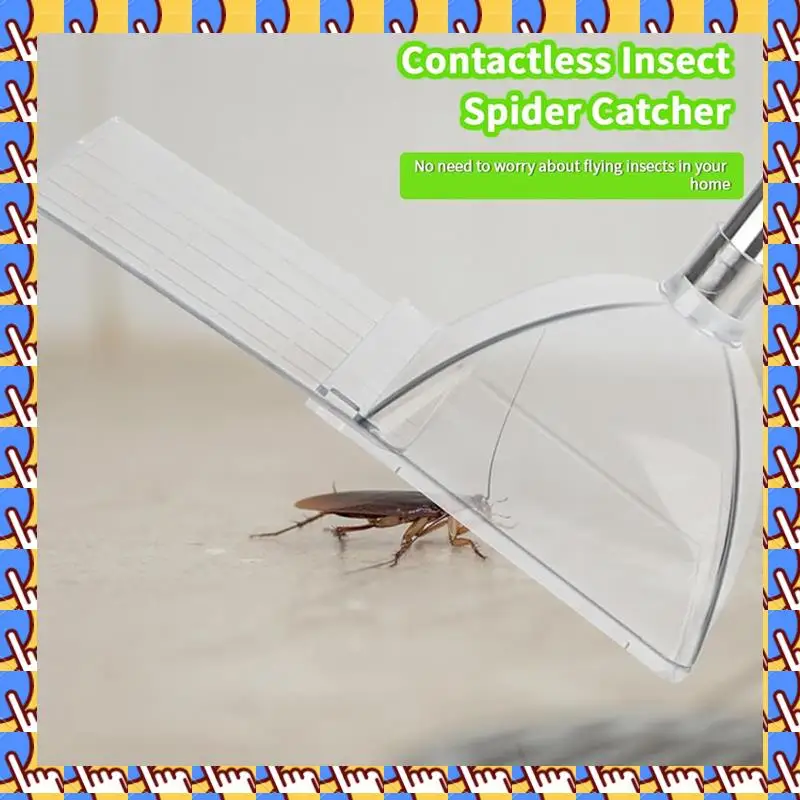 

A79I Spider And Insect Catcher - 32Inch Adjustable Long-Handled Spider Catcher And Release, Contactless Catch Insec