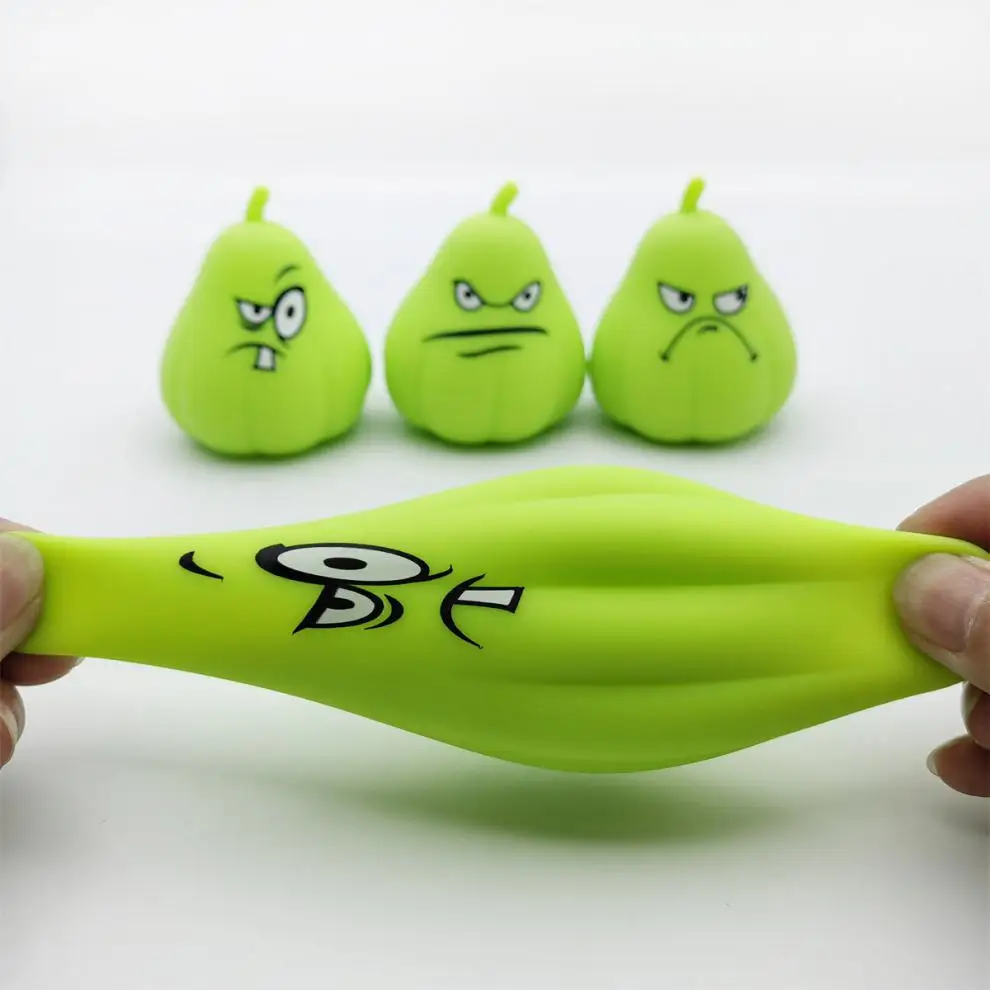 Nuevos niños o adultos creativo japonés melón alivio del estrés Wogua pellizco música liberador pelota de juguete