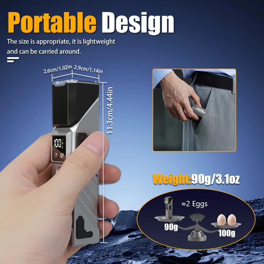 عالية الطاقة LED يده EDC مصباح يدوي قابلة للشحن جيب المحمولة RGB الشعلة مع المغناطيس في الهواء الطلق التخييم الصيد كليب الضوء