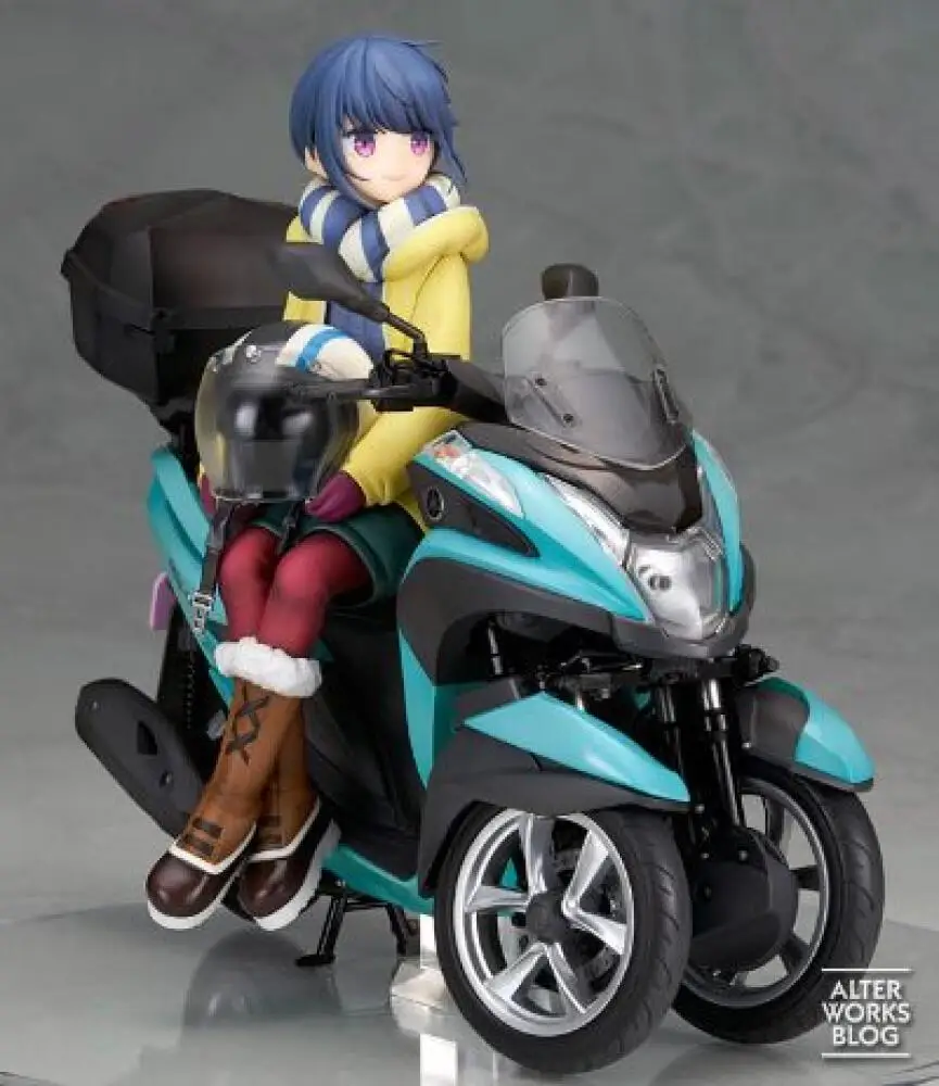 Officially Licensed Alter Rin Shima Figure Anime Laid Back Camp Crossroad Character Model