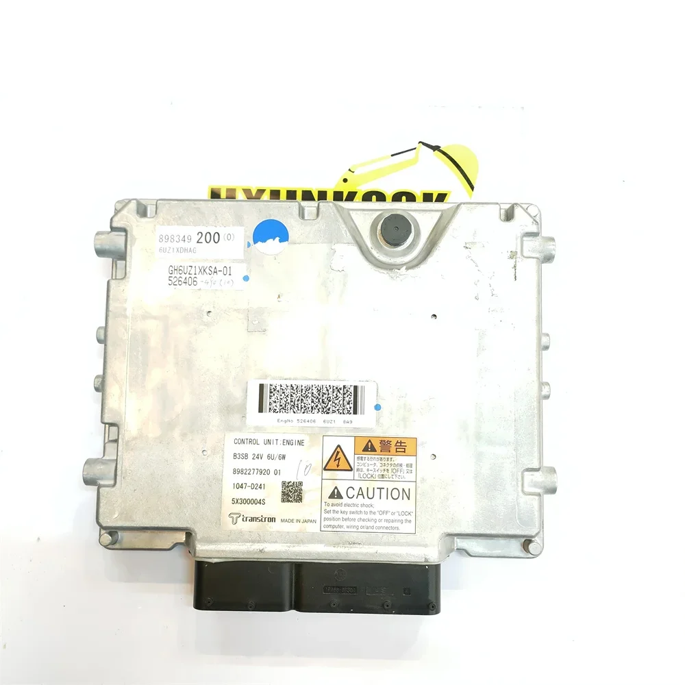 4HK1 XKSA XYSA ENGINE CONTROLLER 8982857091 8982857093 8982857092 8982736140 8982736141 8982736142 FOR HITACHI EX200-3 EX210-5A