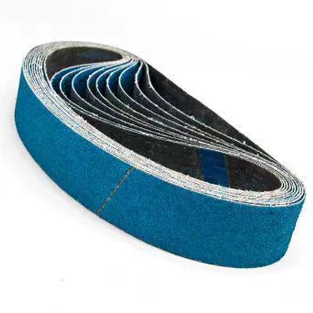 Nova marca lixa cinto abrasivo 915x50mm / 36*2 Polegada acabamento azul polimento de aço inoxidável 1pc para lixar