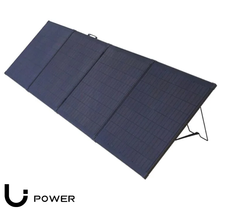 High Quality 300w Folding Solar Panels, 4 Folds For Camping