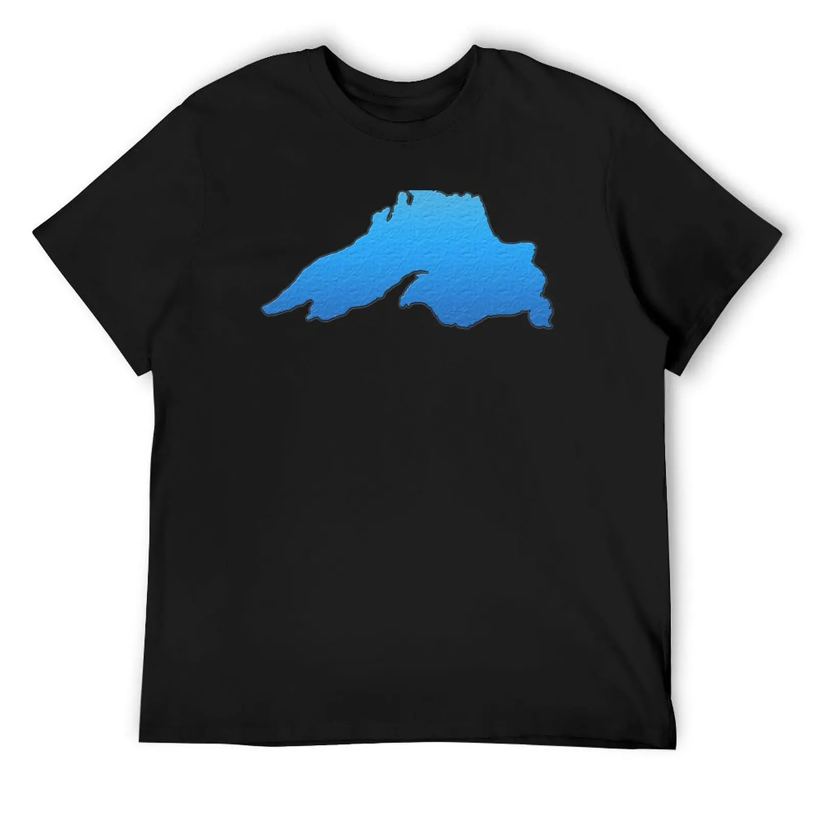 

Great Lakes Lake Superior Outline T-Shirt sports fans T-shirts man essential t shirt plain black t shirts men