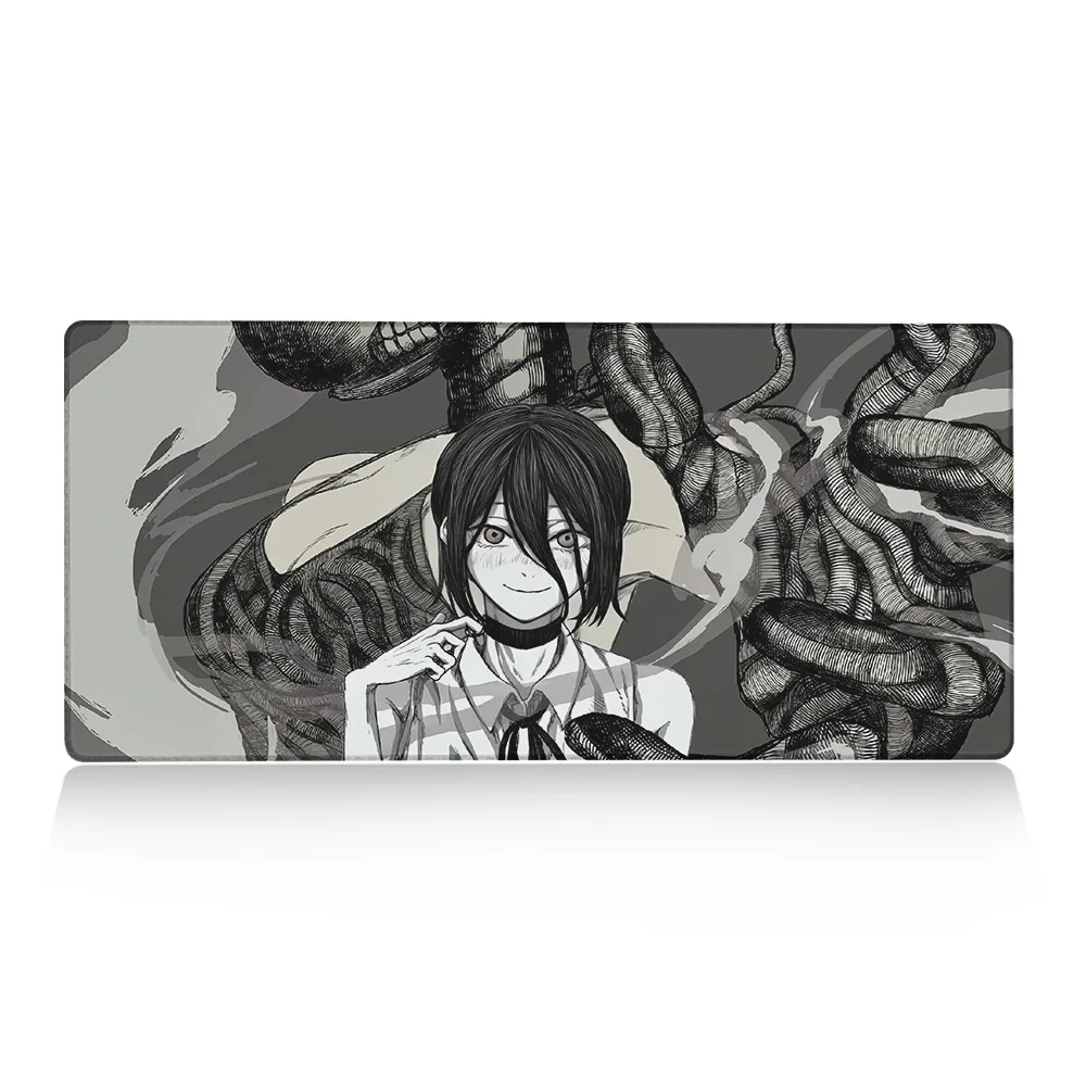 Podkładka pod mysz Comic Chainsaw Man XXL Anime Reze Gamer Makima Akcesoria Gamingowe 400x900mm Duża Mata na Biurko pod Klawiaturę Komputerową — zdjęcie produktu 7