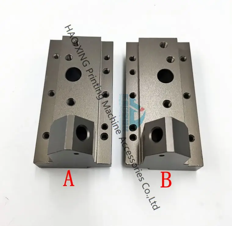 Siège de machine d'impression F2.072.053 pour Heidelberg CD102 XL105, accessoires d'impression offest F2.072.053, siège de roulement de jauge de traction