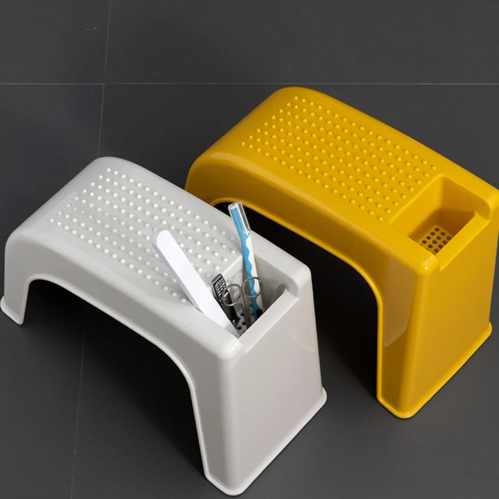 

Foot Stool Non-Slip Home Foot Stool Plastic For Home Use Shower Anti-Slip Footrest Pedicure Shower Footrest