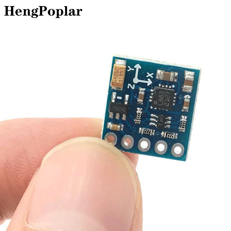 Módulo eletrônico da bússola do módulo GY-271 qmc5883l três-eixo magnético