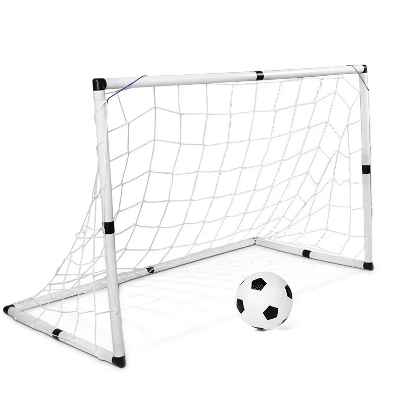 Soccer Net Training Football Mini Kids Door Toys Outdoor Toy Goal Outdoors Game Outside Indoor Playset Suit Ball Set Collapsible