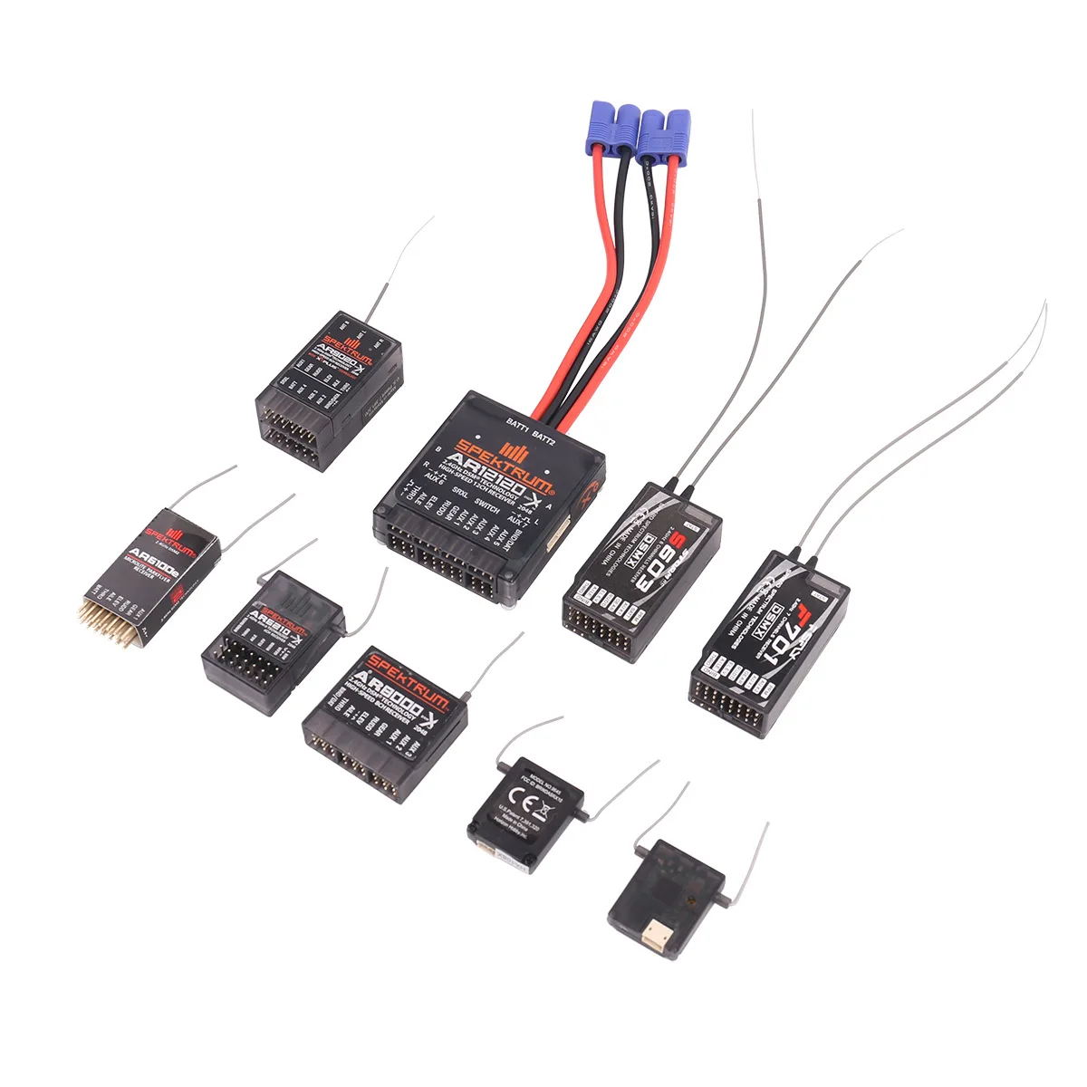 2.4 GHz Long Range DSMX DSM2 Receiver AR6210 AR6100E AR8000 AR9020 S603 F701 For SPEKTRUM JR Remote Control