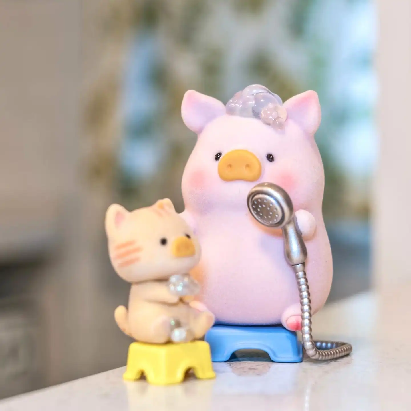 

Lulu the Piggy: House Pig Series Blind Box – Cute Mystery Action Figures, Collectible Ornaments for Birthday & Xmas Surprise Gif