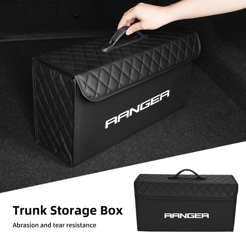 

Car Trunk Storage Box Multiuse Portable travel Organizer Tools Bag For Ford Focus Mk2 Mk3 Fiesta Ranger Mondeo S-MAX Kuga Mustan