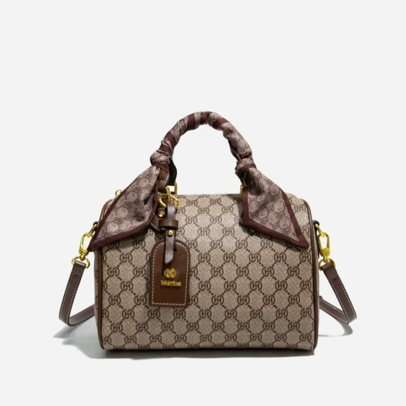

Elegant Women's Shoulder Bag Genuine Leather Crossbody Messenger By Famous Designer Classic Popular Luxury Brand