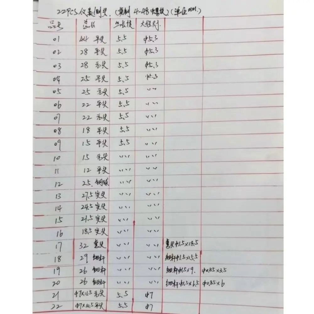 Replacement Measuring Tips For For Dial Indicator Gauge Precision Contact Point Kit For For Jinggong Machinist Inspection