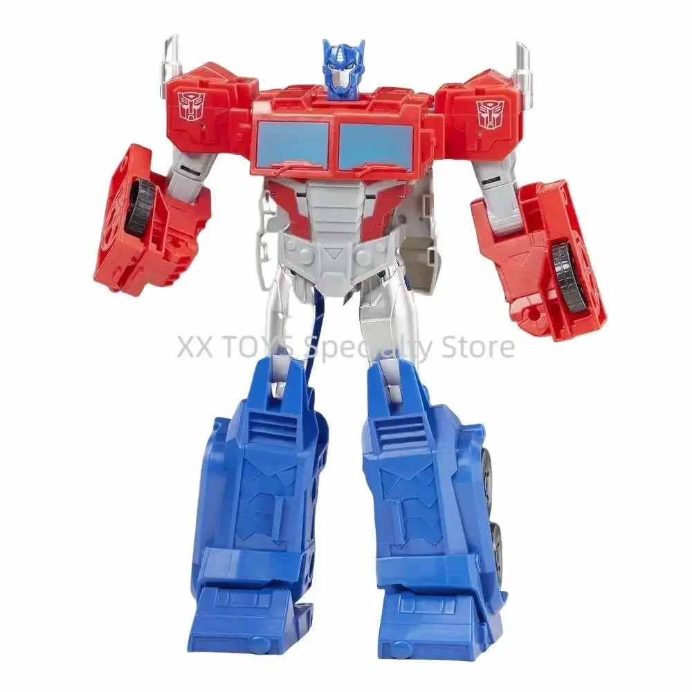 Hasbro Transformers Toy Cyberverse Spark Armor Ark Power Optimus Prime Actionfigur kombiniert mit Ark Power Vehicle Weihnachtsspielzeug