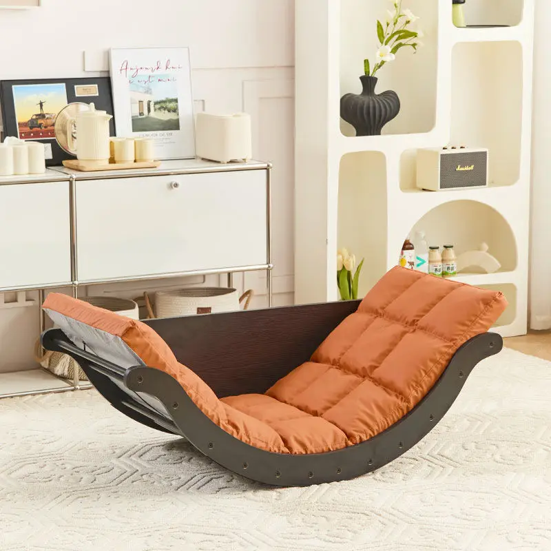 Lazy Sofa Rocking Chair Multifunctional Balcony Recliner Single Study Leisure Ins Sofa Chair