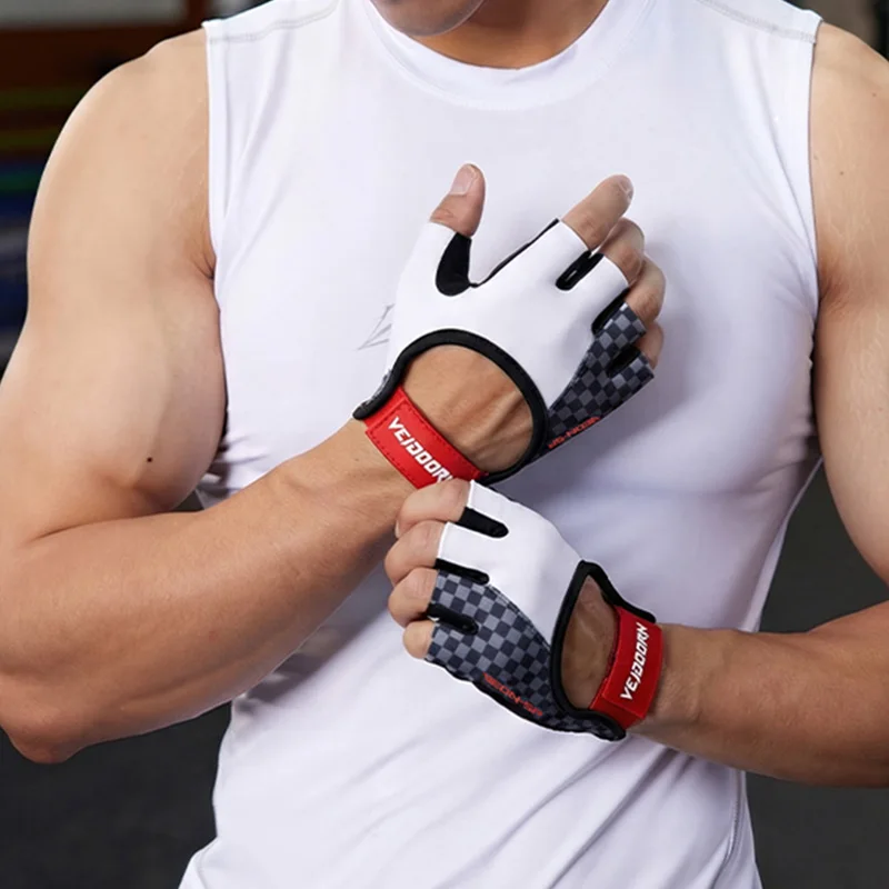 

Men Women Gym Gloves Workout Training Weight Lifting Gloves Fitness Body Building Exercise Breathable Anti-Slip Best Seller
