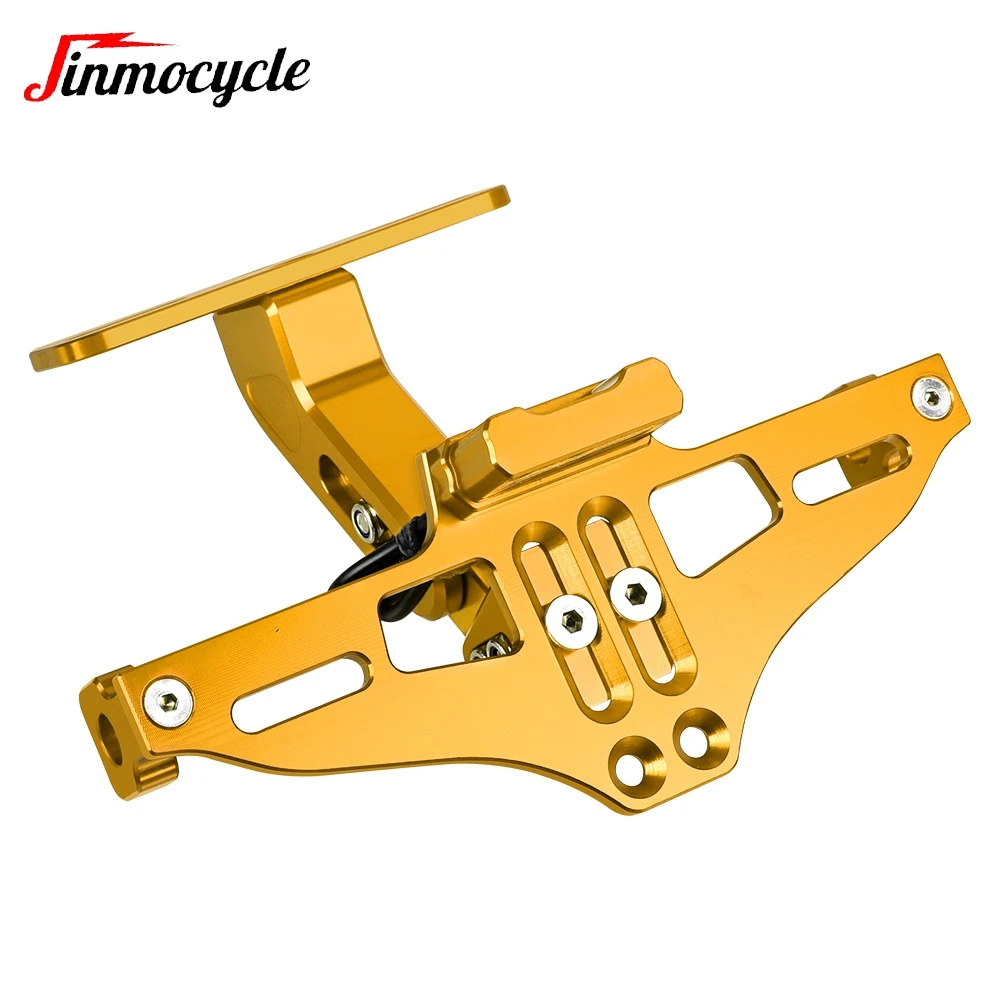 For Benelli TRK 502X TRK 502 X Leoncino 500 BJ500 TRK251 TRK 251 Turn Signal LED Light Bracket License Number Plate Holder Frame