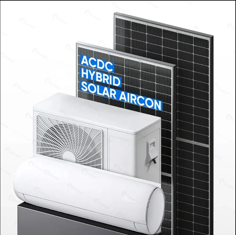 Solar Air Conditioners Hybrid AC DC Power Solar System Air Conditioning